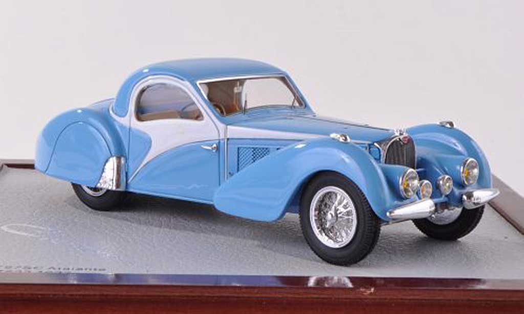 Bugatti 57 SC 1/18 Chromes SC Atalante blue/white 1937 diecast model cars