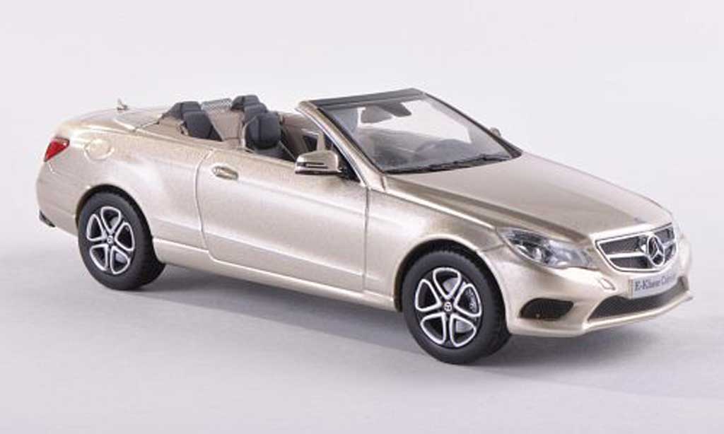 Mercedes Classe E 1/43 Kyosho convertibles beige 2013 diecast model cars
