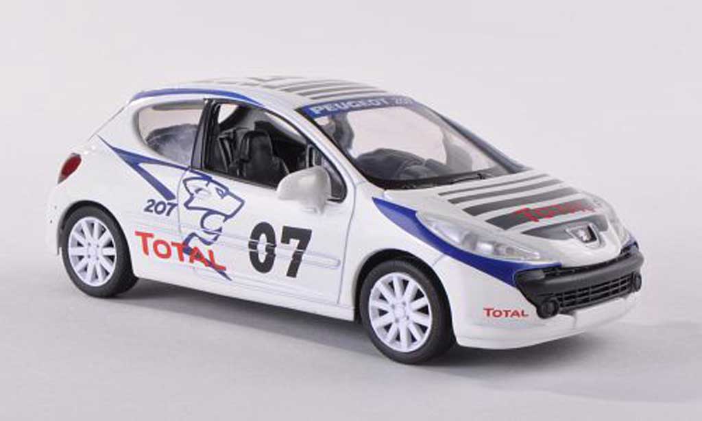 Peugeot 207 1/43 Norev No.7 diecast model cars