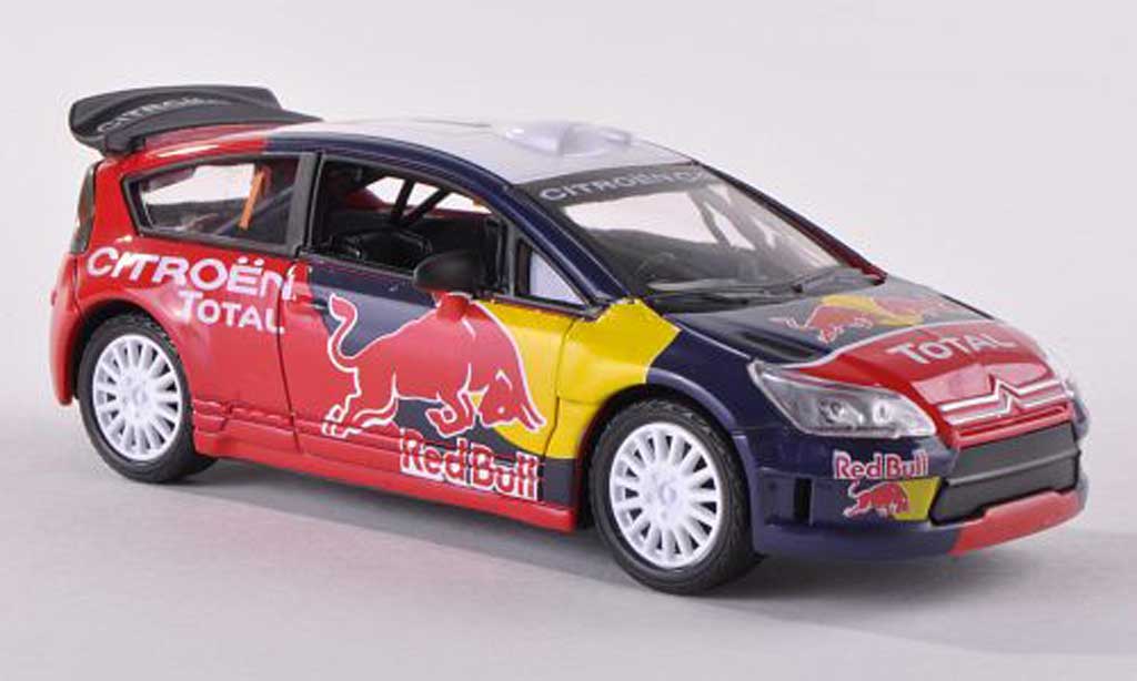 Citroen C4 1/43 Norev WRC No.1 Red Bull/Total diecast model cars
