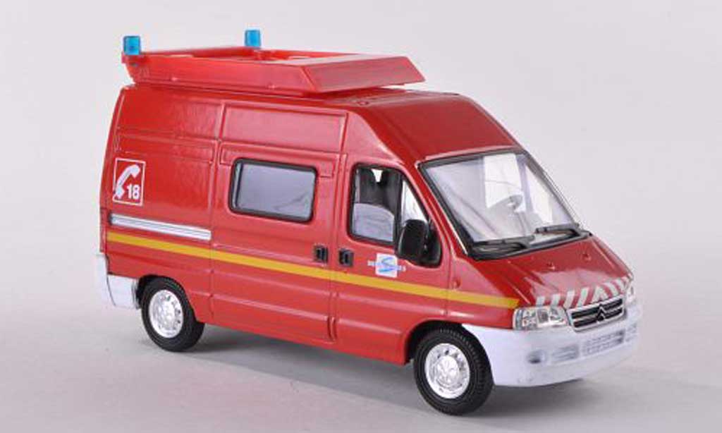 Citroen Jumper 1/43 Solido Balisage pompiers (F) diecast model cars