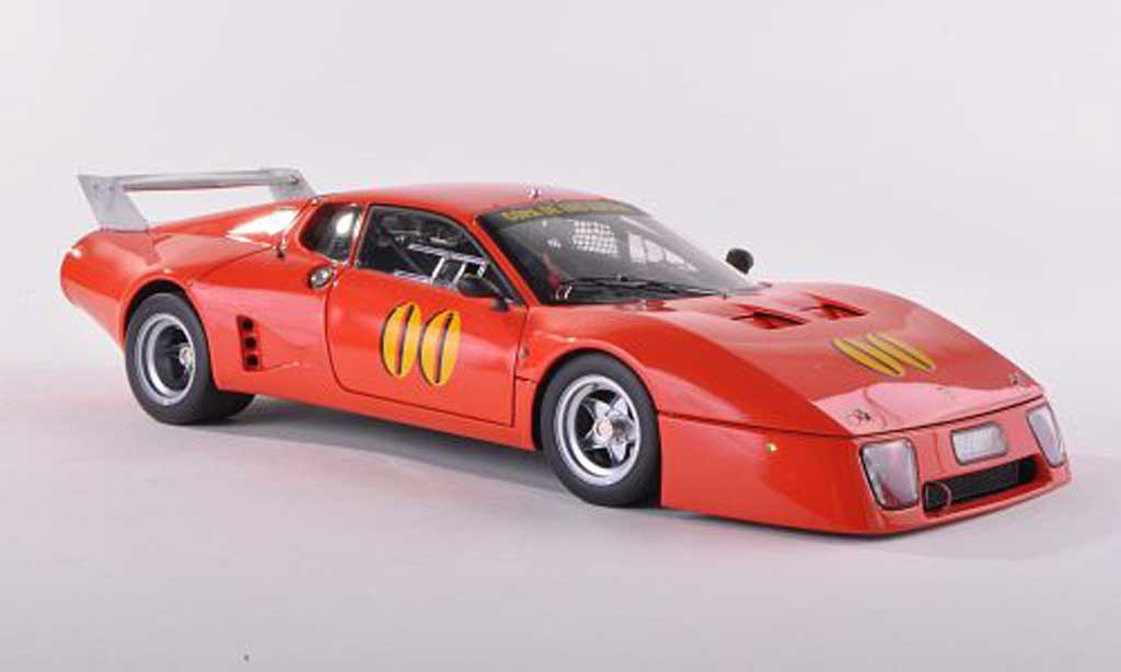 Ferrari 512 BB LM 1/18 BBR Models BB LM No.00 Copa de Oro Racing orangered 1979 diecast model cars