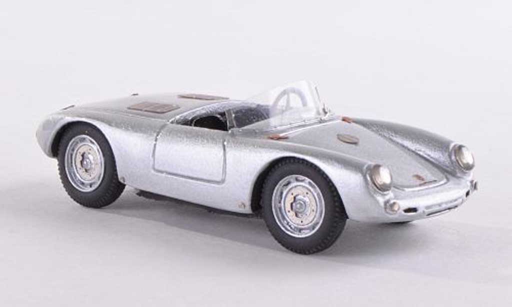 Porsche 550 1952 1/43 Jolly Model 1952 Glockner Spyder grey diecast model cars