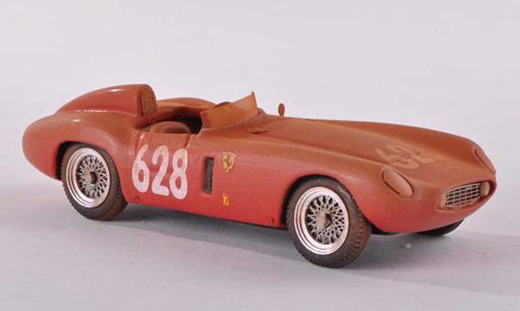 Ferrari 500 Mondial 1/43 Jolly Model Mondial Scaglietti No.628 Mille Miglia avec Schmutzeffekt 1955 M.Della Favera diecast model cars