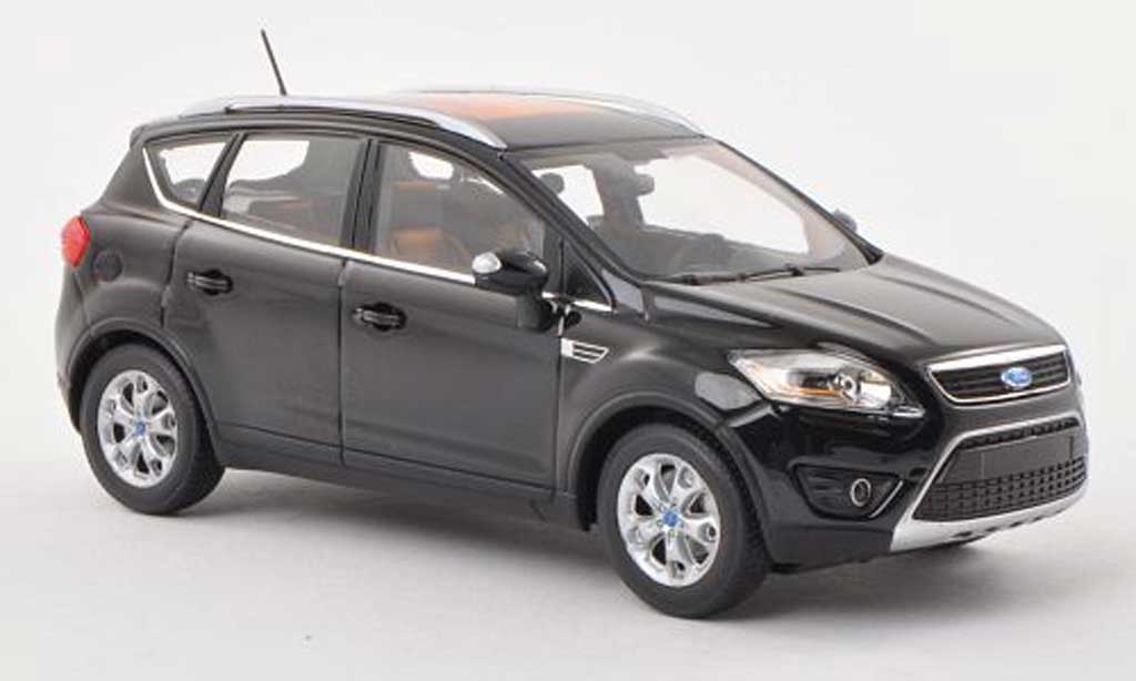Ford Kuga 1/43 Minichamps black 2008 diecast model cars
