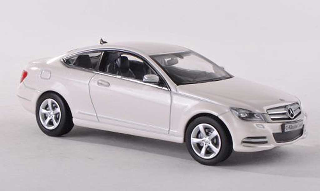 Mercedes Classe C 1/43 Norev (C204) white Facelift diecast model cars