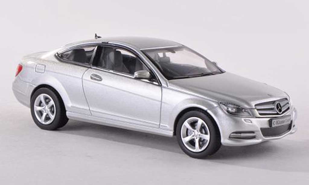 Mercedes Classe C 1/43 Norev (C204) grey Facelift diecast model cars