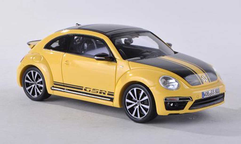 Volkswagen Beetle 1/43 Spark GSR yellow/black 2013 diecast model cars