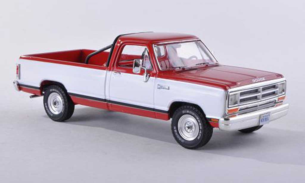 Dodge RAM 1/43 Premium X Pick Up red/white modele special limitee edition 500 piece 1987 diecast model cars
