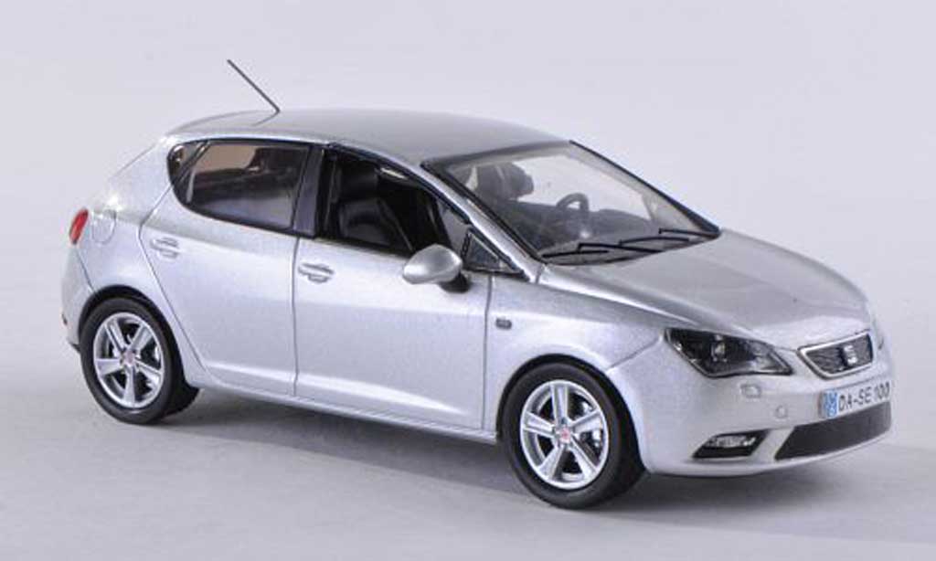 Seat Ibiza 1/43 Seat grey 5-portes 2013 diecast model cars