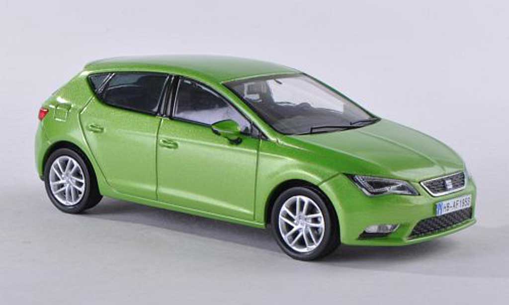 Seat Leon 1/43 Seat clair-vert 2012 diecast model cars