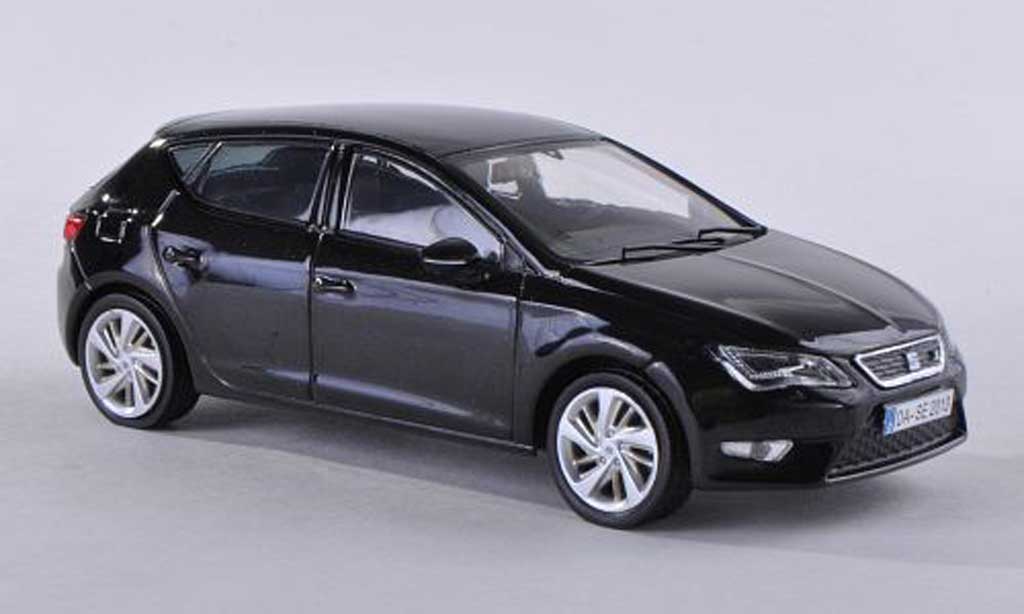 Seat Leon 1/43 Seat black 2012 diecast model cars