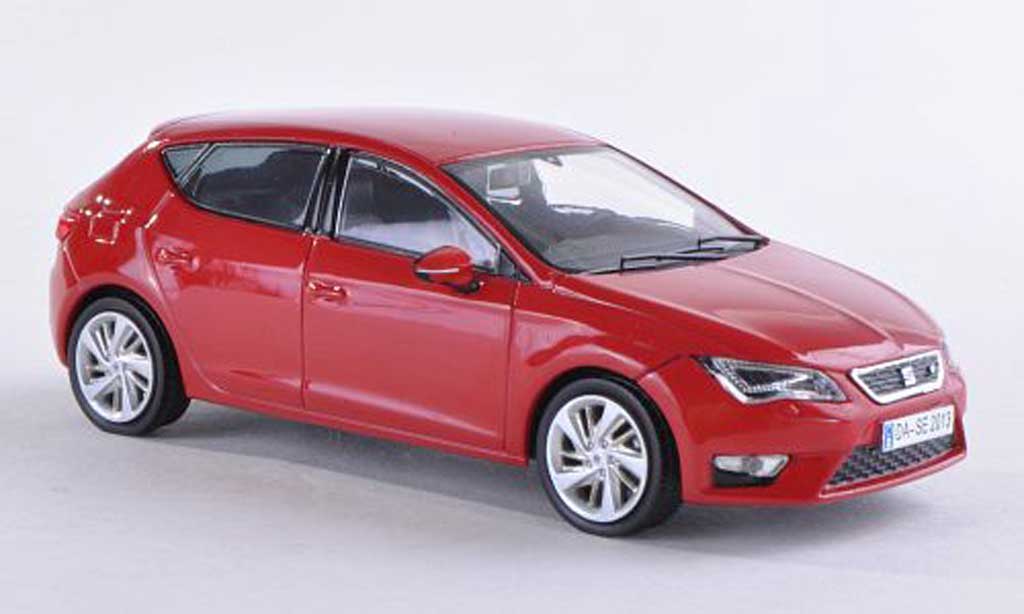 Seat Leon 1/43 Seat red 2012 diecast model cars