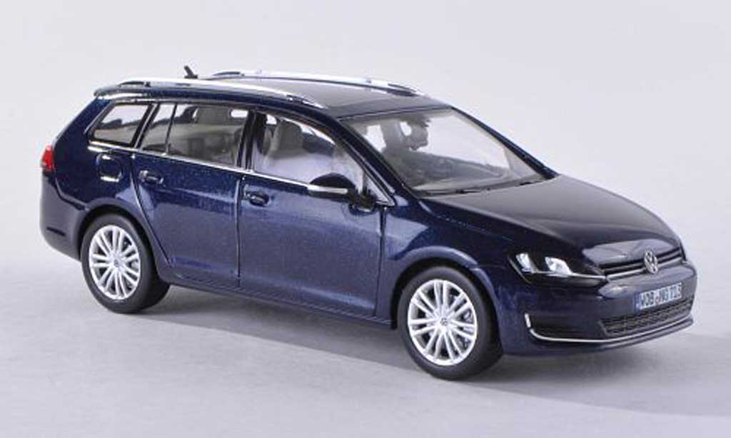 Volkswagen Golf VII 1/43 Herpa VII Variant blue 2013 diecast model cars
