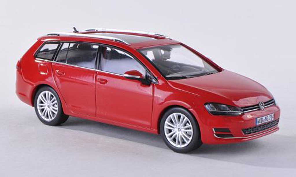 Volkswagen Golf VII 1/43 Herpa VII Variant red 2013 diecast model cars