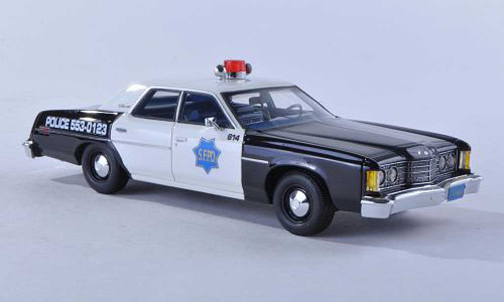 Ford Custom 1974 1/43 Matrix 1974 Douane 500 S.F.P.D. police (USA) diecast model cars