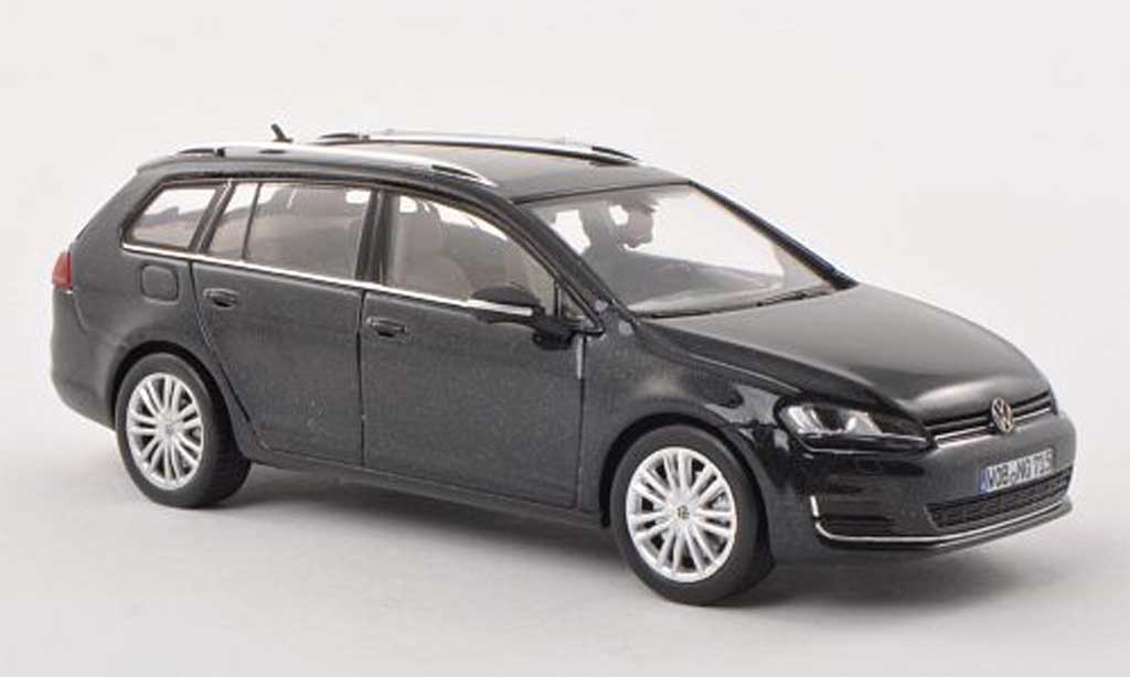 Volkswagen Golf VII 1/43 Herpa VII Variant black 2013 diecast model cars