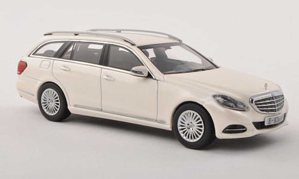 Mercedes Classe E 1/43 Kyosho T-Modele (S212) white 2013 diecast model cars