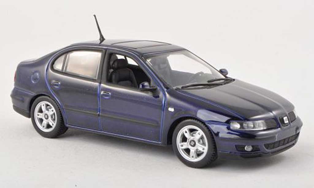 Seat Toledo 1/43 Minichamps black-blue diecast model cars