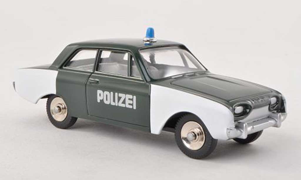 Ford Taunus 1/43 Dinky Toys 17m P3 police diecast model cars