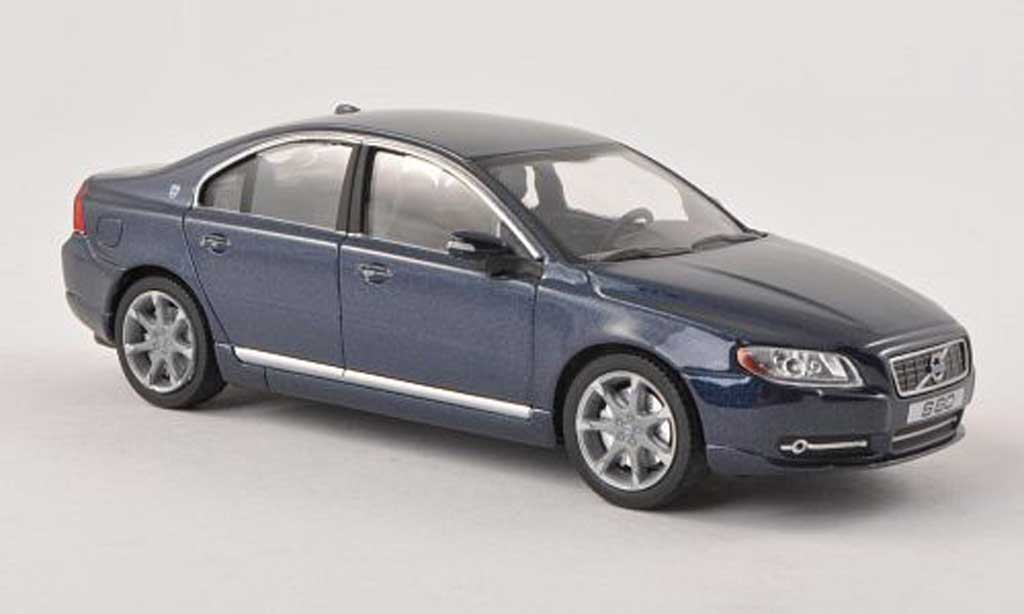Volvo S80 1/43 MotorArt Executive blue diecast model cars