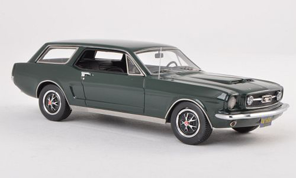 Ford Mustang 1965 1/43 Matrix 1965 Wagon black-vert diecast model cars