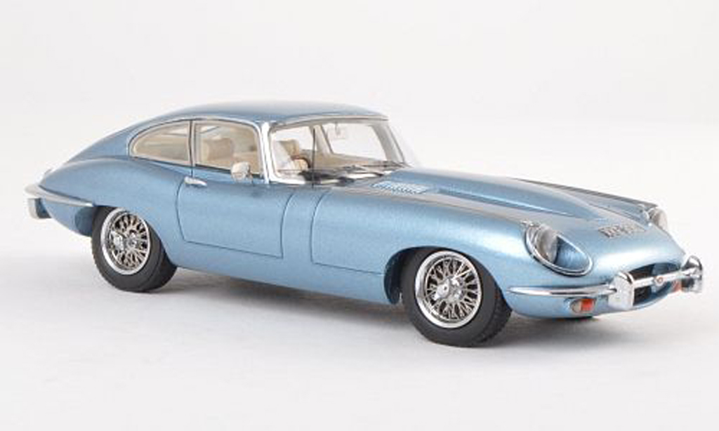 Jaguar E-Type 1/43 Matrix Series II clair-blue diecast model cars