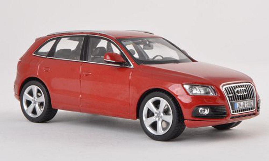 Audi Q5 1/43 Schuco red 2013 diecast model cars
