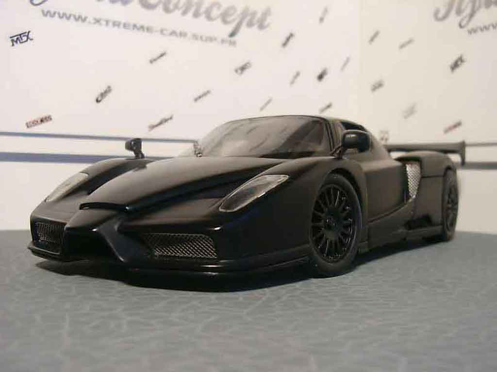 Ferrari Enzo 1/18 Hot Wheels nero diecast model cars