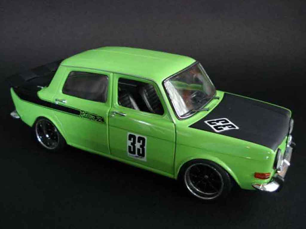 Simca 1000 Rallye 2 2 green 1/18 Norev
