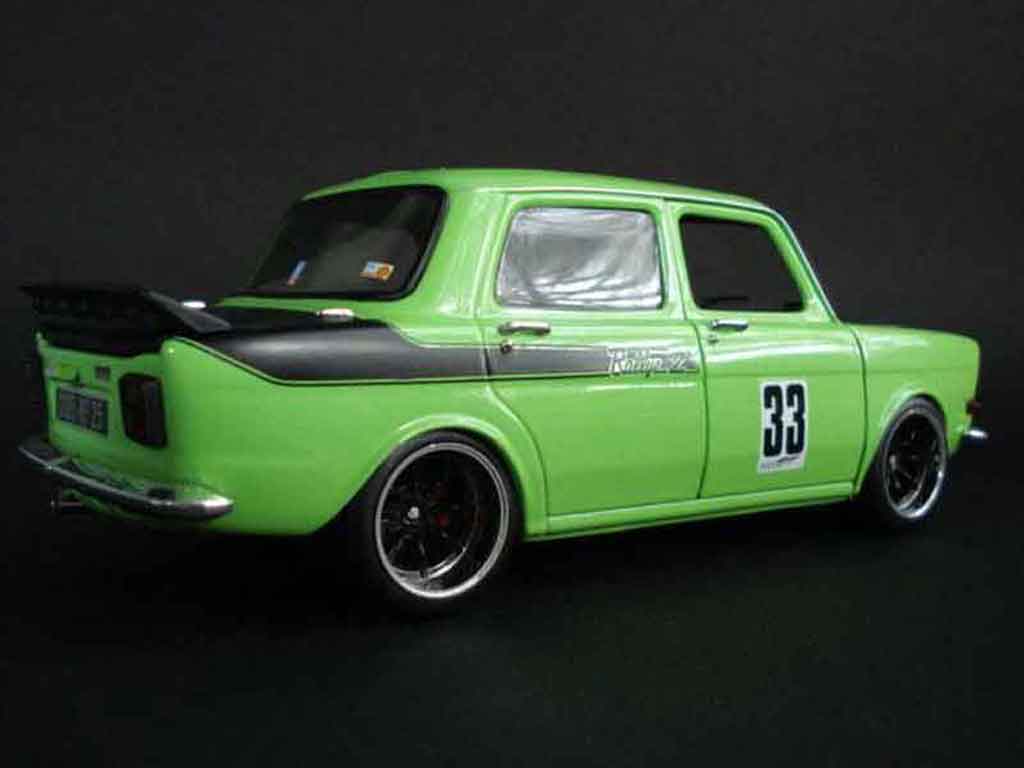 Simca 1000 Rallye 2 2 green 1/18 Norev