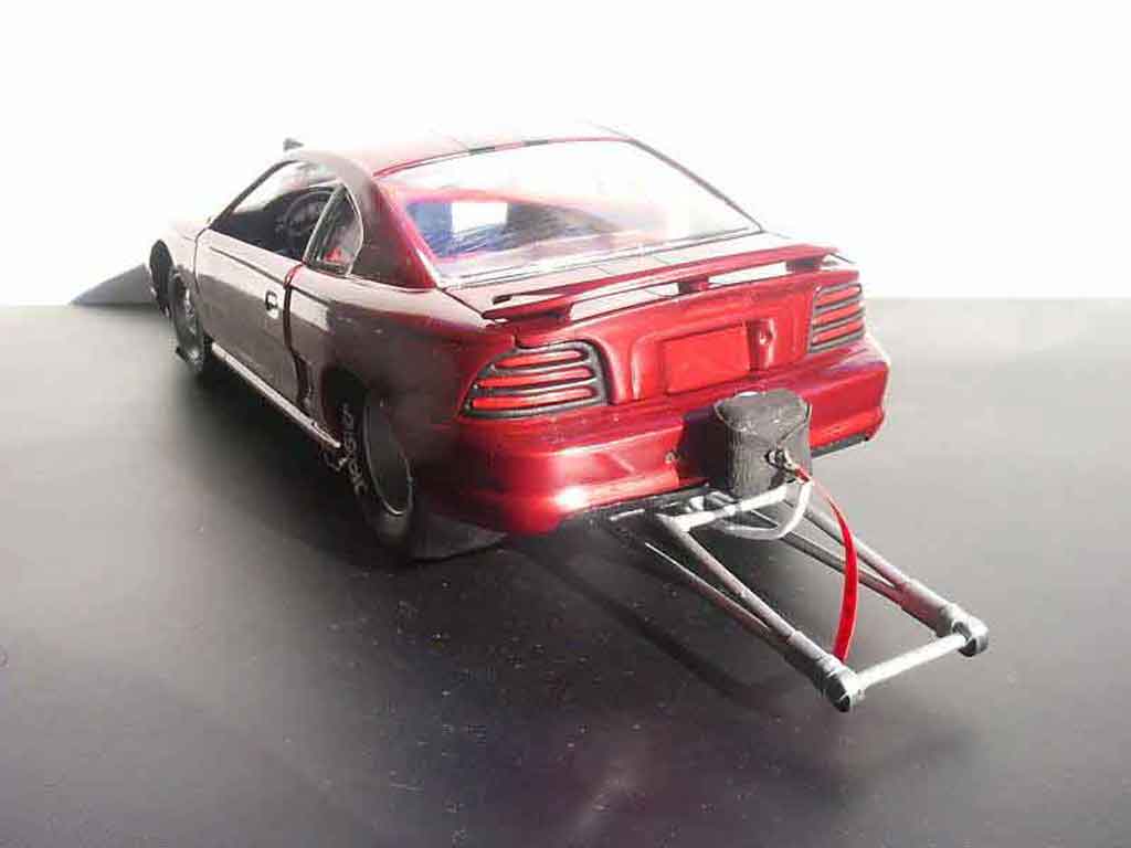 Ford Mustang 1994 1/18 Jouef 1994 svt drag the piouf delirium diecast model cars