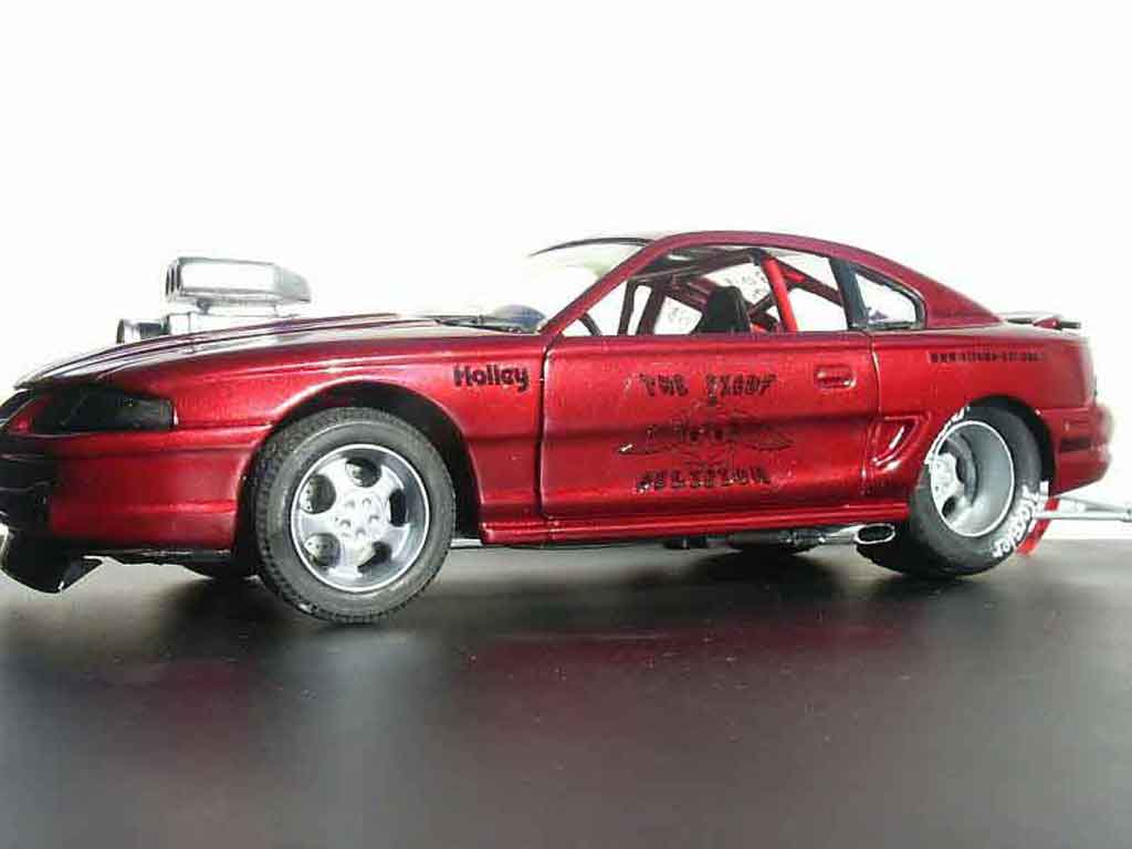 Ford Mustang 1994 svt drag the piouf delirium 1/18 Jouef