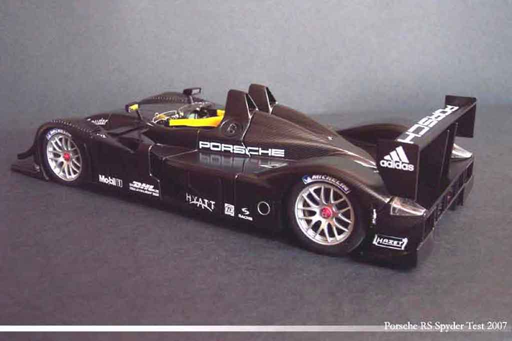 Porsche RS Spyder presentation 07 carbone 1/18 Autoart