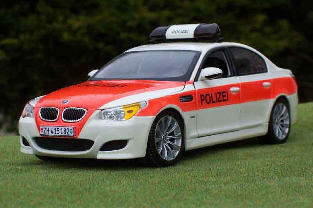 Bmw M5 E60 1/18 Maisto E60 moto gp safety car / police / polizei diecast model cars