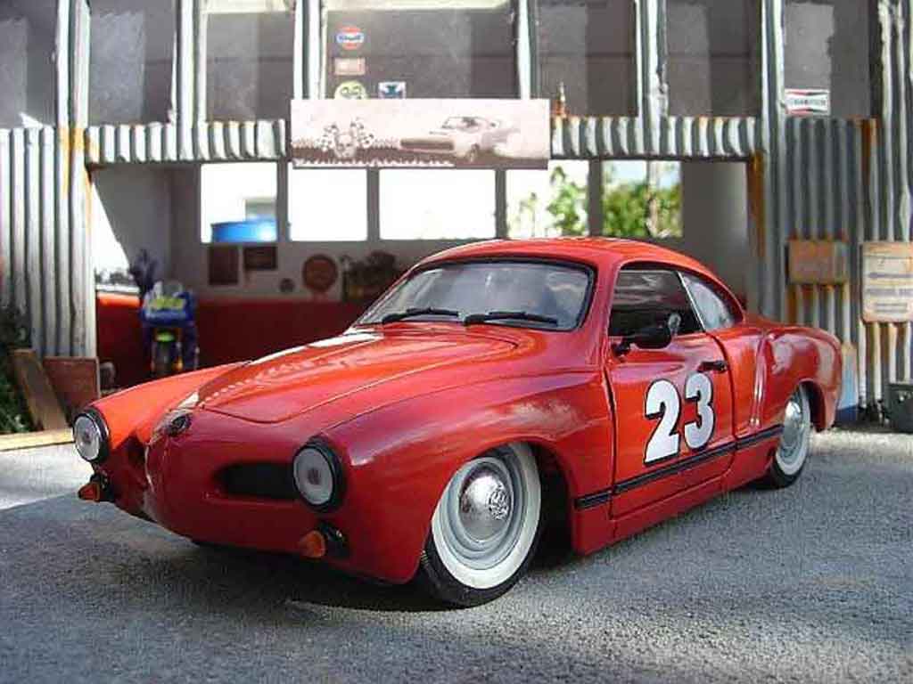 Volkswagen Karmann 1/18 Solido ghia red diecast model cars