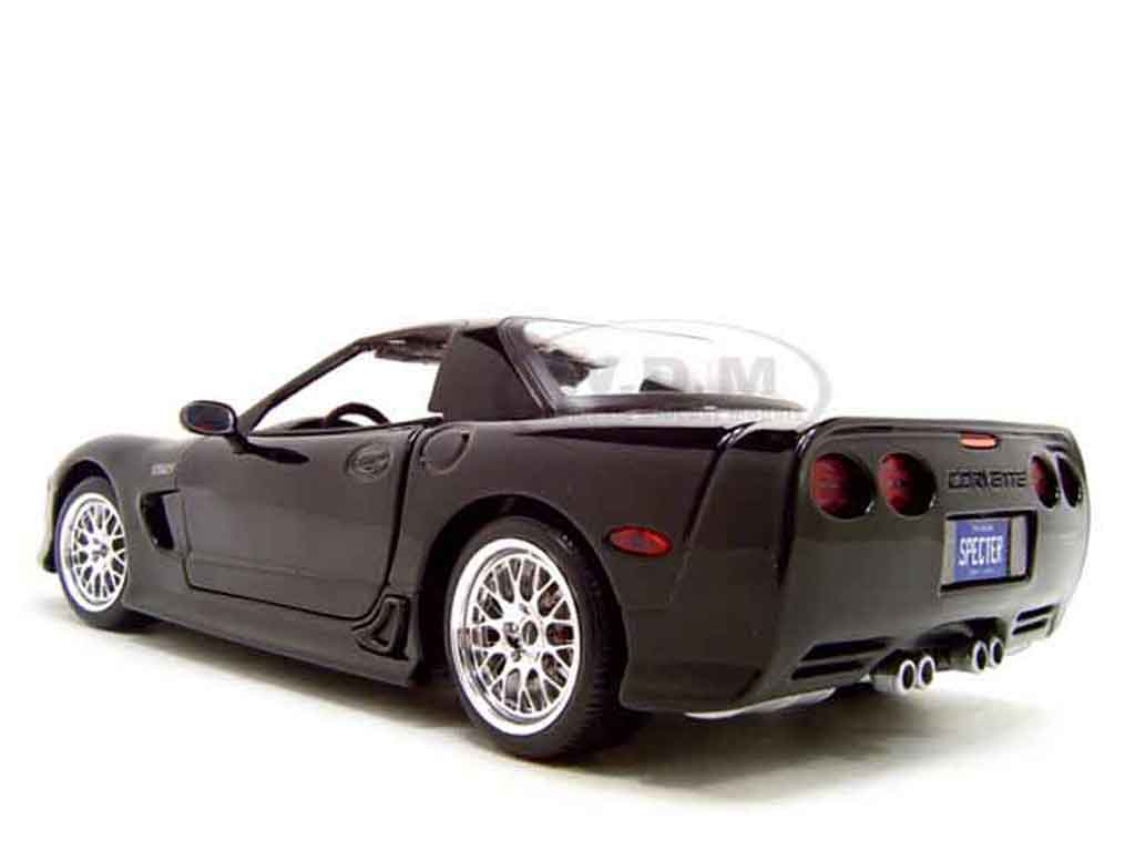 Chevrolet Corvette Z06 C5 specter werkes black 1/18 Maisto
