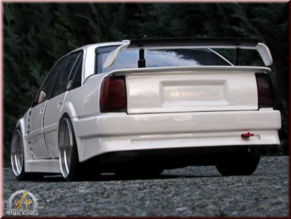Opel Omega 1/18 Minichamps lotus 3000 white jantes 19 pouces bbs diecast model cars