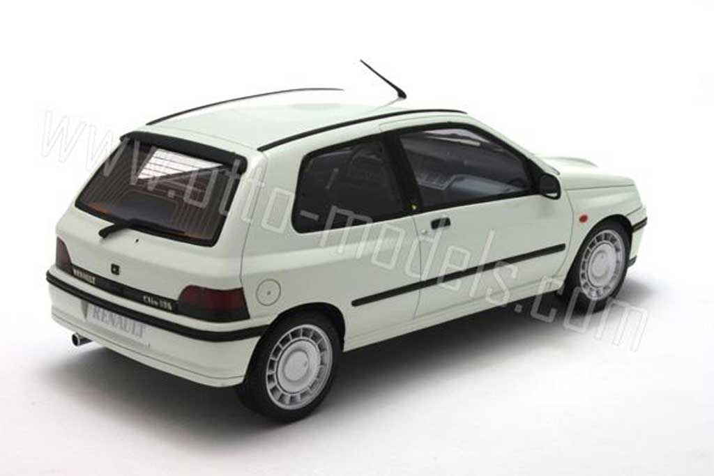Renault Clio 16S 1/18 Ottomobile 16S white 1991 diecast model cars