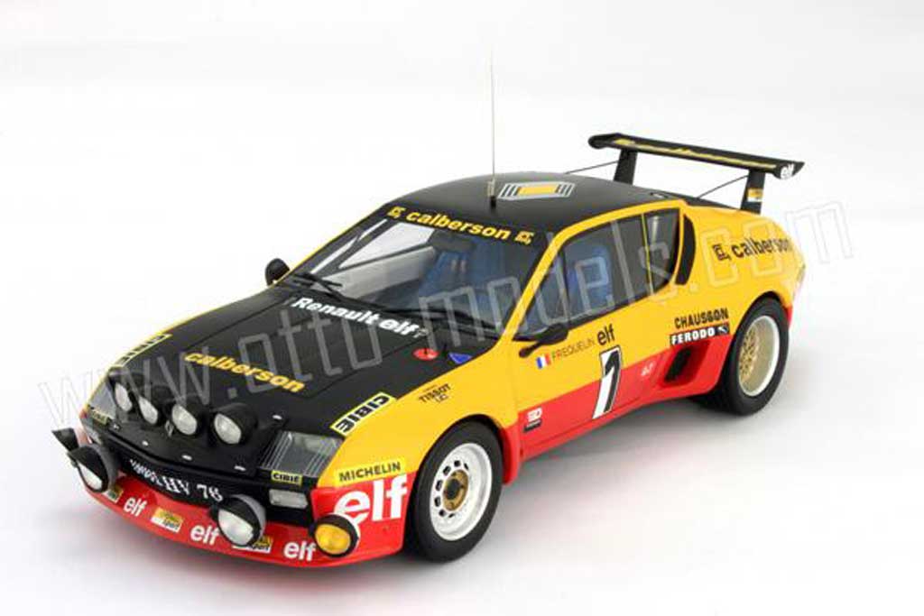 Alpine A310 1/18 Ottomobile groupe 5 1977 numero 1 diecast model cars