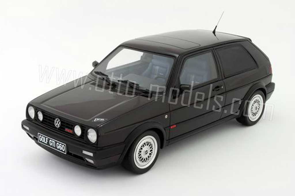 Volkswagen Golf 2 G60 1/18 Ottomobile 2 G60 edition one black 1991 diecast model cars