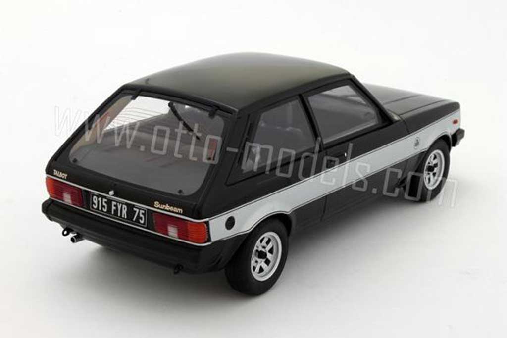 Talbot Sunbeam Lotus 1981 black bandes greys 1/18 Ottomobile