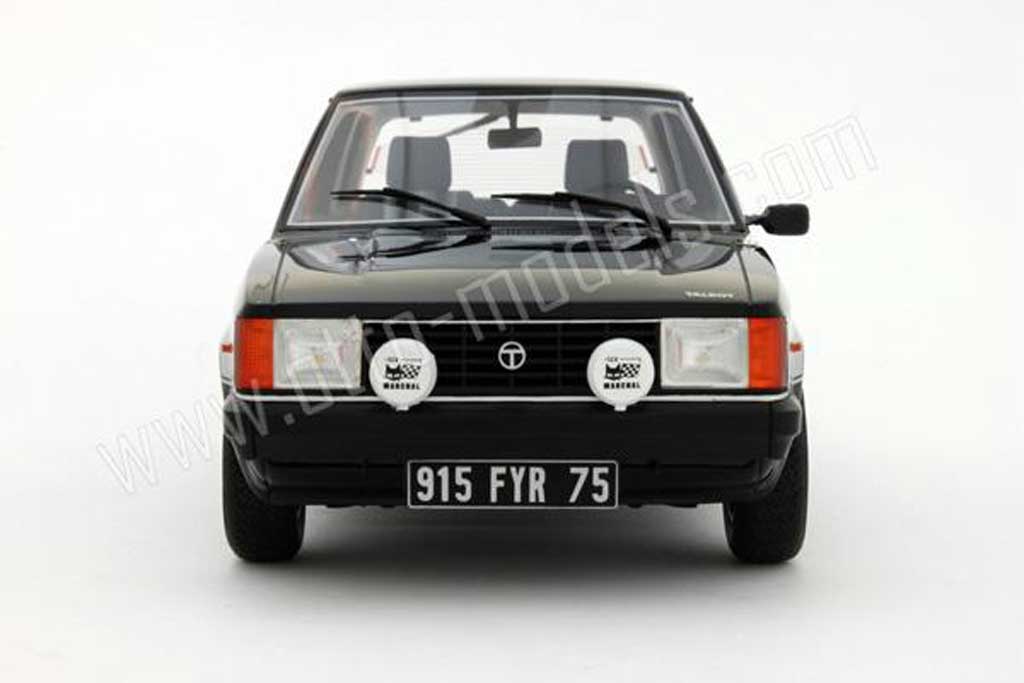 Talbot Sunbeam Lotus 1981 black bandes greys 1/18 Ottomobile