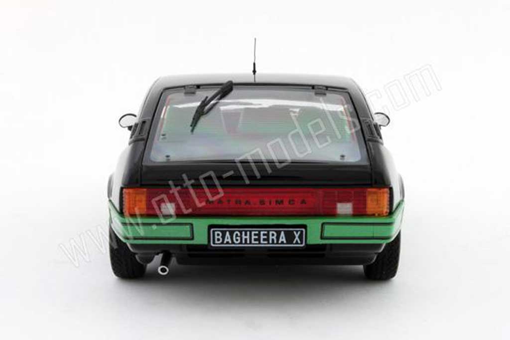Simca Bagheera X 1978 black bandes greens 1/18 Ottomobile