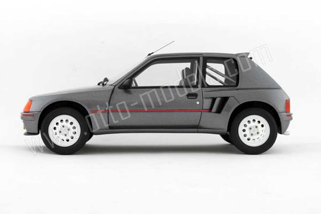 Peugeot 205 Turbo 16 t16 serie 200 grey 1984 1/18 Ottomobile