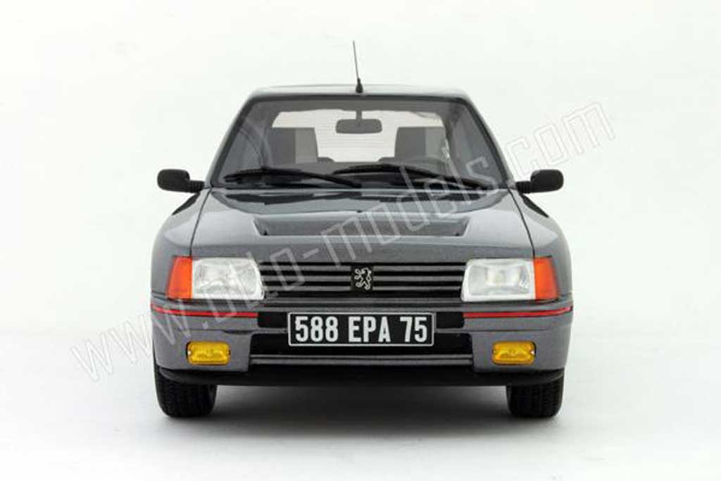 Peugeot 205 Turbo 16 t16 serie 200 grey 1984 1/18 Ottomobile