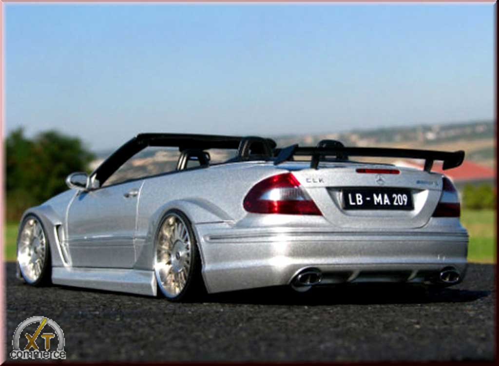 Mercedes Classe CL AMG DTM cabriolet K grey jantes alu alpina 20 pouces 1/18 Kyosho