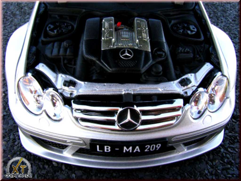 Mercedes Classe CL AMG DTM cabriolet K grey jantes alu alpina 20 pouces 1/18 Kyosho