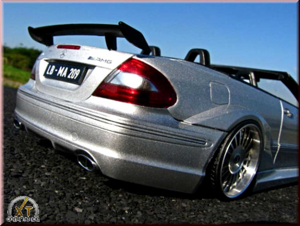 Mercedes Classe CL AMG DTM cabriolet 1/18 Kyosho K AMG DTM cabriolet grey jantes alu alpina 20 pouces diecast model cars
