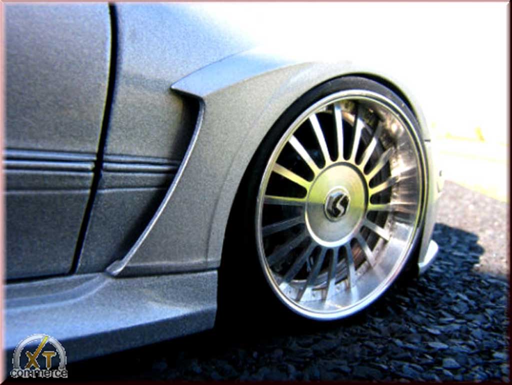 Mercedes Classe CL AMG DTM cabriolet K grey jantes alu alpina 20 pouces 1/18 Kyosho
